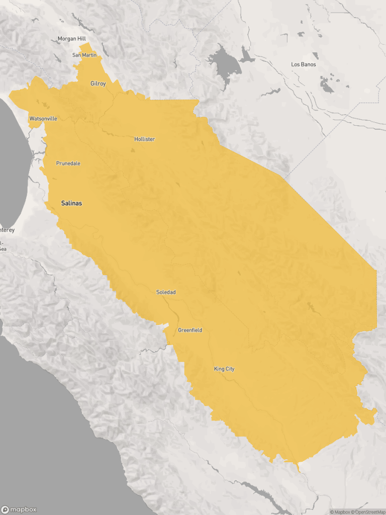 View of map with yellow overlay for Assembly District 29 boundaries.