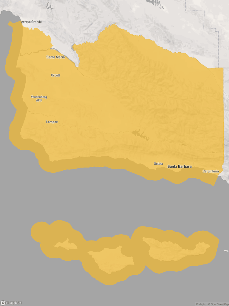 View of map with yellow overlay for Assembly District 37 boundaries.